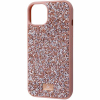 Чехол Bling World Rock Diamond для Apple iPhone 12 Pro / 12 (6.1) - Розовый