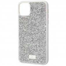 Чехол Bling World Rock Diamond для Apple iPhone 12 Pro / 12 (6.1) - Серебряный