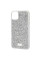 Чехол Bling World Rock Diamond для Apple iPhone 12 Pro / 12 (6.1) - Серебряный - фото