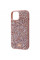 TPU чохол Bling World Rock Diamond для Apple iPhone 14 Pro (6.1) - Рожевий - фото