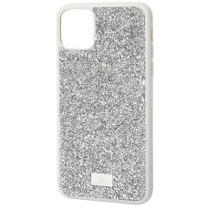 TPU чохол Bling World Rock Diamond для Apple iPhone 14 (6.1) - Срібний
