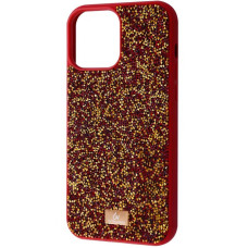TPU чохол Bling World Rock Diamond для Apple iPhone 15 Pro Max (6.7) - Червоний