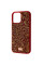 TPU чохол Bling World Rock Diamond для Apple iPhone 15 Pro Max (6.7) - Червоний - фото