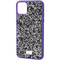 TPU чохол Bling World Rock Diamond для Apple iPhone 15 Pro Max (6.7) - Фіолетовий