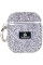 TPU чохол Bling World Rock Diamond для навушників AirPods 1/2 - Срібний - фото