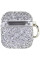 TPU чохол Bling World Rock Diamond для навушників AirPods 1/2 - Срібний - фото