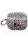 TPU чохол Bling World Rock Diamond для навушників AirPods 3 - Срібний - фото