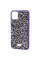 Чехол Bling World Rock Diamond для Apple iPhone 16 Pro (6.3) - Фиолетовый