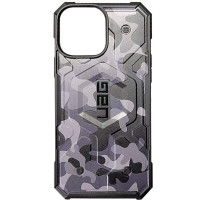 Ударопрочный чехол UAG Pathfinder with MagSafe Camo для Apple iPhone 14 Pro (6.1) - Серый