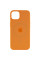 Чехол Silicone case (AAA) full with Magsafe and Animation для Apple iPhone 13 (6.1) - Оранжевый / Marigold