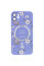 TPU+PC чохол Secret Garden with MagSafe для Apple iPhone 11 (6.1) - Lilac - фото