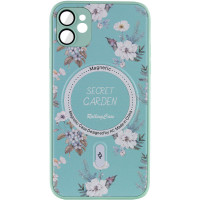 Чехол Secret Garden with MagSafe для Apple iPhone 11 (6.1) - Mint