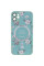 TPU+PC чохол Secret Garden with MagSafe для Apple iPhone 11 (6.1) - Mint - фото