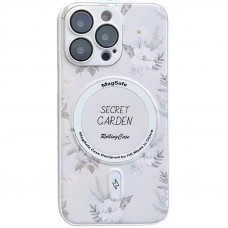 Чехол Secret Garden with MagSafe для Apple iPhone 11 Pro Max (6.5) - White