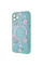 TPU+PC чохол Secret Garden with MagSafe для Apple iPhone 12 (6.1) - Mint - фото