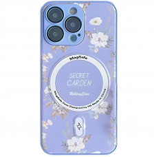 Чехол Secret Garden with MagSafe для Apple iPhone 12 Pro Max (6.7) - Lilac