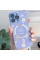 TPU+PC чохол Secret Garden with MagSafe для Apple iPhone 12 Pro Max (6.7) - Lilac