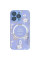 TPU+PC чохол Secret Garden with MagSafe для Apple iPhone 14 Pro Max (6.7) - Lilac - фото