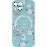 Чехол Secret Garden with MagSafe для Apple iPhone 14 (6.1) - Mint