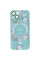 TPU+PC чохол Secret Garden with MagSafe для Apple iPhone 15 (6.1) - Mint - фото