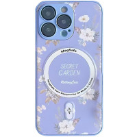 Чехол Secret Garden with MagSafe для Apple iPhone 16 Pro (6.3) - Lilac