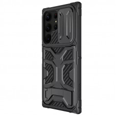 Чехол Nillkin CamShield Adventurer Pro (шторка на камеру) для Samsung Galaxy S23 Ultra - Armor Black