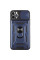 Ударостійкий чохол Camshield Serge Ring для Apple iPhone 13 Pro Max (6.7) - Синій - фото