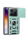 Ударопрочный чехол Camshield Serge Ring для Xiaomi Redmi Note 14 4G (Europe version) - Зеленый - фото