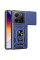 Ударопрочный чехол Camshield Serge Ring для Xiaomi Redmi Note 14 4G (Europe version) - Синий - фото