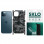 Захисна плівка SKLO Back (на задню панель+грани) Camo для Apple iPhone 12 (6.1) - Сірий / Army Gray