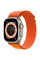 Ремінець Alpine Loop для Apple watch 42mm/44mm/45mm/49mm (m/l) - Помаранчевий / Orange