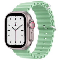 Ремінець Ocean Band для Apple Watch 38/40/41/42mm(ser.10) - Зелений / Pistachio
