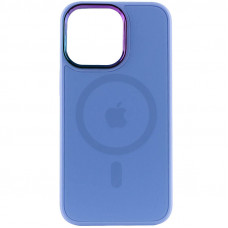 Чехол TPU+Glass Sapphire Mag Evo case для Apple iPhone 14 Pro (6.1) - Lilac Blue