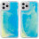 Неоновый чехол Neon Sand glow in the dark для Apple iPhone 11 Pro Max (6.5) - Голубой