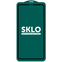 Защитное стекло SKLO 5D (тех.пак) для Apple iPhone 14 Pro (6.1) - Черный