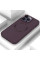 Чехол Bonbon Metal Style with MagSafe для Apple iPhone 12 Pro / 12 (6.1) - Бордовый / Plum - фото