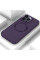 TPU чохол Bonbon Metal Style with MagSafe для Apple iPhone 12 Pro / 12 (6.1) - Фіолетовий / Dark Purple - фото