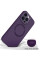 TPU чохол Bonbon Metal Style with MagSafe для Apple iPhone 12 Pro / 12 (6.1) - Фіолетовий / Dark Purple - фото