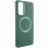 Чехол Bonbon Metal Style with MagSafe для Samsung Galaxy S20 FE - Зеленый / Army Green