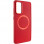 Чехол Bonbon Metal Style with MagSafe для Samsung Galaxy S20 FE - Красный / Red