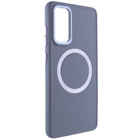 TPU чохол Bonbon Metal Style with MagSafe для Samsung Galaxy A54 5G - Сірий / Lavender