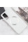 Чехол Bonbon Metal Style with MagSafe для Samsung Galaxy S21 FE - Белый / White