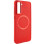 TPU чохол Bonbon Metal Style with MagSafe для Samsung Galaxy S21 FE - Червоний / Red