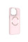 Чехол Bonbon Metal Style with MagSafe для Apple iPhone 14 (6.1) - Розовый / Light Pink - фото