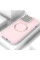 Чехол Bonbon Metal Style with MagSafe для Apple iPhone 14 (6.1) - Розовый / Light Pink - фото