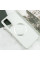 TPU чохол Bonbon Metal Style with MagSafe для Samsung Galaxy S23 - Білий / White - фото