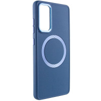 TPU чохол Bonbon Metal Style with MagSafe для Samsung Galaxy S24+ - Синій / Cosmos Blue