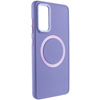 TPU чохол Bonbon Metal Style with MagSafe для Samsung Galaxy A35 - Бузковий / Dasheen