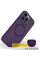 Чехол Bonbon Metal Style with MagSafe для Apple iPhone 16 (6.1) - Фиолетовый / Dark Purple - фото