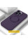 Чехол Bonbon Metal Style with MagSafe для Apple iPhone 16 (6.1) - Фиолетовый / Dark Purple - фото